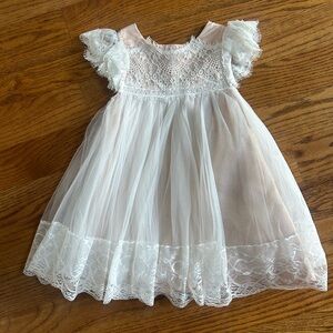 Trish scully flower girl dress sz 12-18 mths
